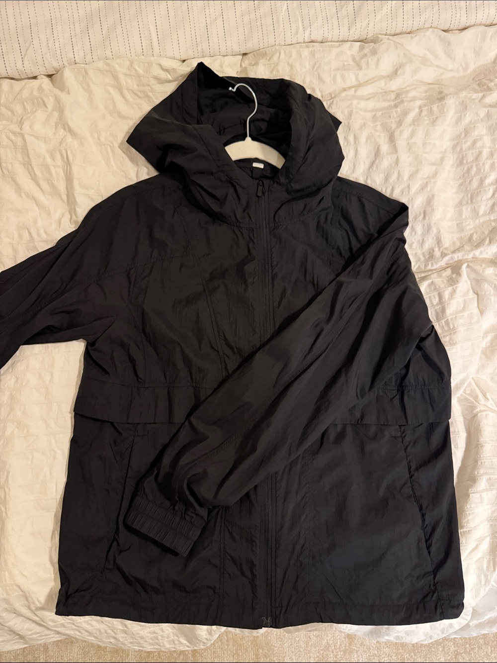 lululemon athletica Black Lightweight Rain Jacket